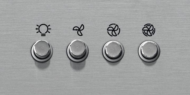 Produktbild Whirlpool AKR 559/3 IX Wandmontiert Edelstahl ³/h D (Wandhaube)