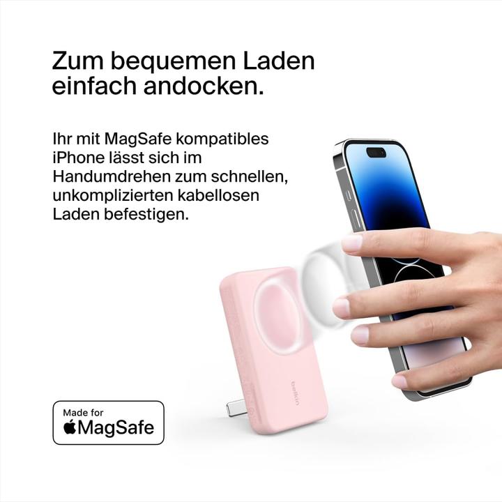 Produktbild Belkin Magnetic Charger (5000 mAh, 7.50 W, 7.50 Wh)
