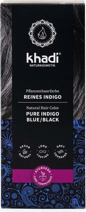 Image du produit Khadi Teinture végétale pour cheveux Indigo pur (Indigo)