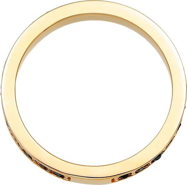 Image du produit Elli Anneau de ruban, anneau de cristal (60, Argent 925)