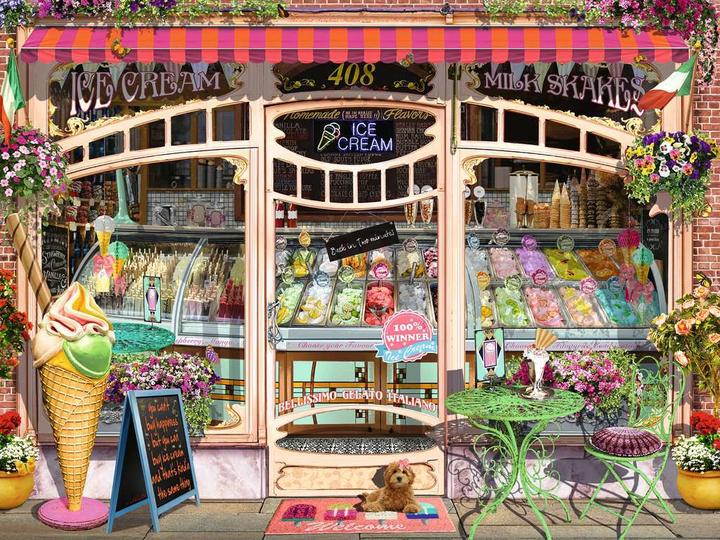Produktbild Ravensburger Ice Cream Shop (1500 Teile)
