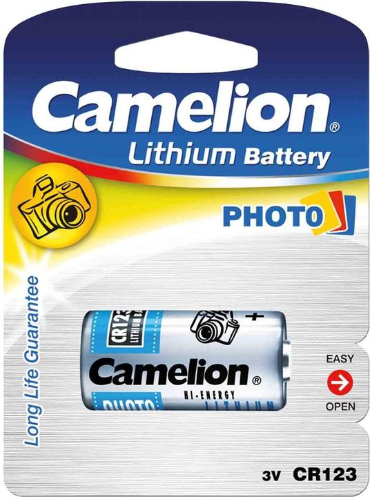 Camelion Pile photo CR-123A (1 pcs, CR123A, 1300 mAh)