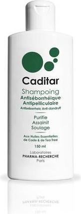 Actual product image Caditar Antiseborrheic Sanitizing Shampoo 150ml (150 ml, Liquid shampoo)