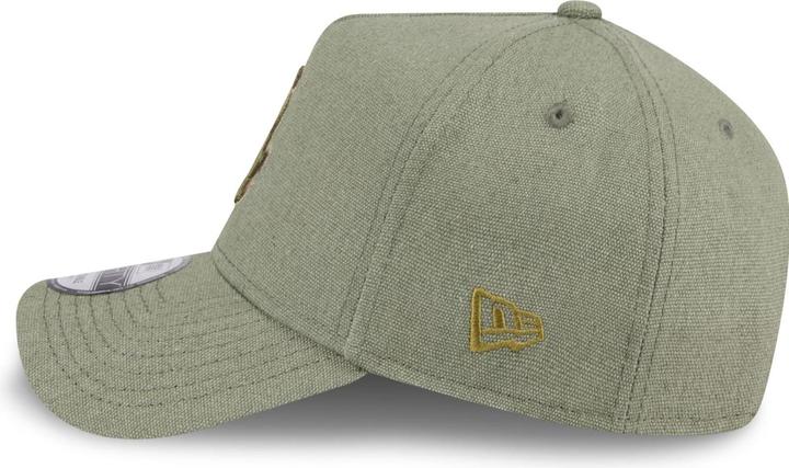Produktbild New Era A-Frame Trucker Leinen Cap - Chicago White Sox oliv (One Size)