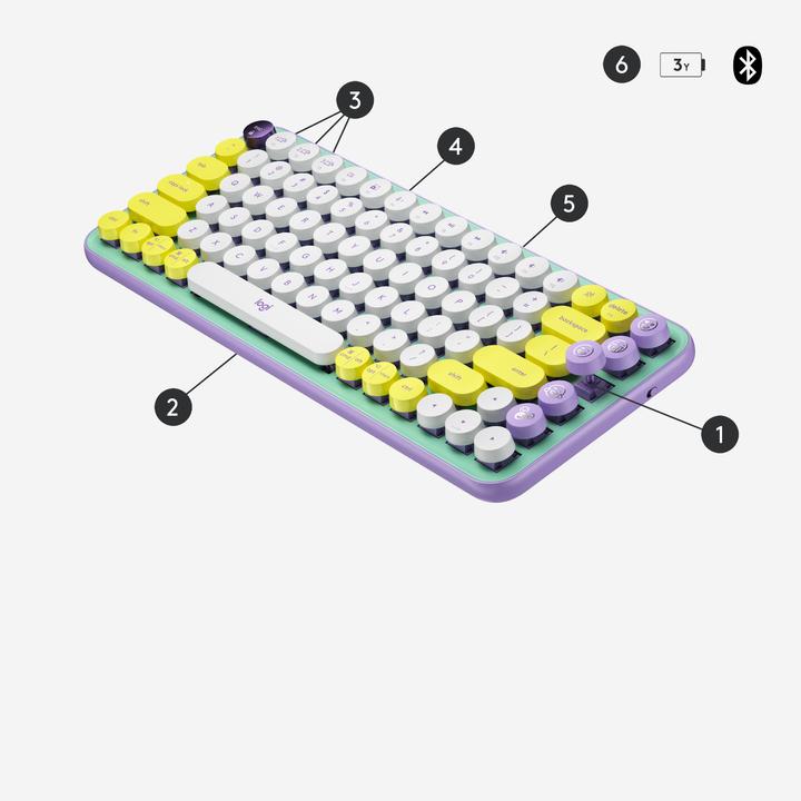 Actual product image Logitech Pop (Eng. Int., Wireless)