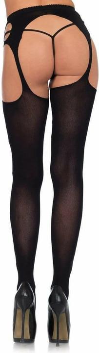 Actual product image Leg Avenue Diamond net opaque stockings (One size)