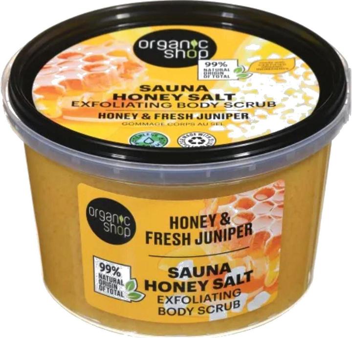 Organic Shop Sauna Honig Salz Körperpeeling 250Ml (250 ml)