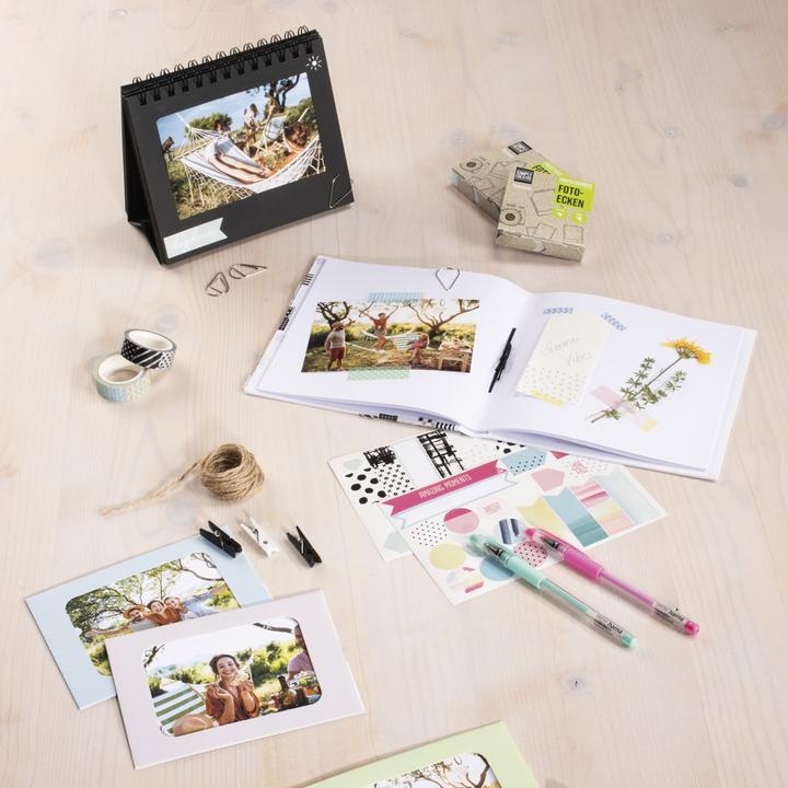 Produktbild Hama Kreativ-Set, Album selbst gestalten m. Multi-Zubehör, Foto-Geschenkidee DIY (18 x 18 cm)