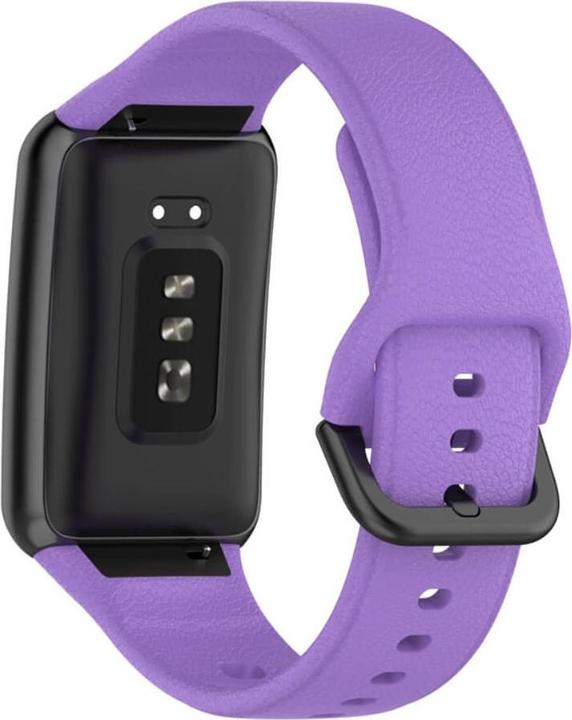 Image du produit Cover-Discount OPPO Watch Free - Bracelet de remplacement en silicone violet (Silicone)