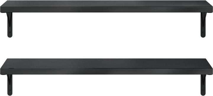 Actual product image VidaXL Wall shelves 2 pcs. 100 x 30 cm Noble