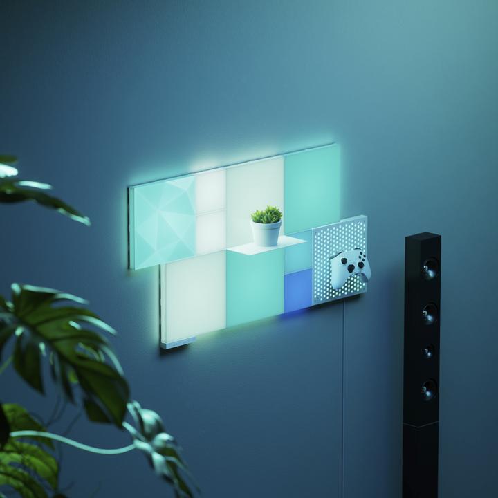 Actual product image Nanoleaf Blocks expansion pack 2 textured panels