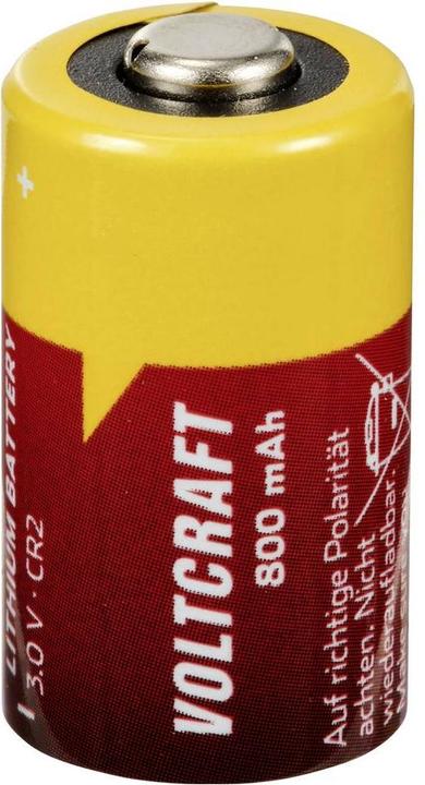 Actual product image Voltcraft CR2 Fotobatterie CR 2 Lithium 800 mAh 3 V 10 St. (10 pcs., CR2, 800 mAh)