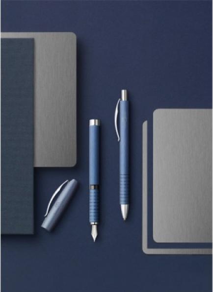 Actual product image Faber-Castell Filling holder Essentio aluminium, blue, F (Blue, 1 x)
