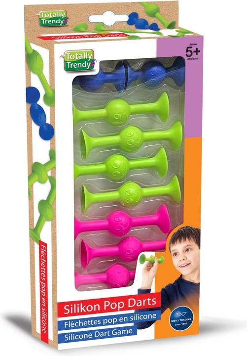Actual product image Totally Tech Silicone Pop Darts (Multilingual)