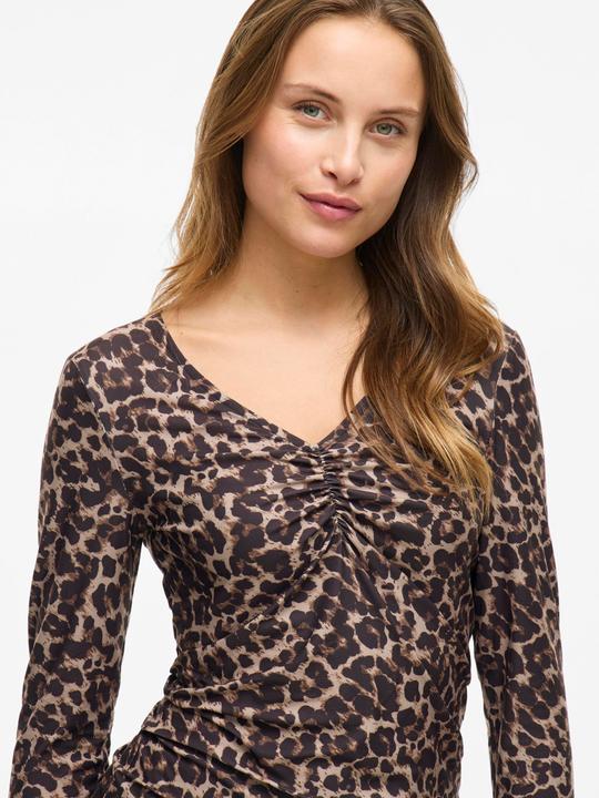 Immagine prodotto Vila Top leopardato con maniche lunghe (S)