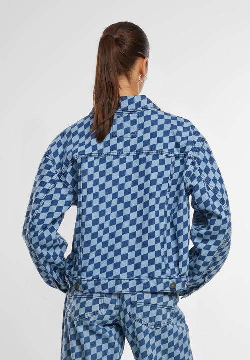 Produktbild Urban Classics Ladies 80‘s Oversized Laser Printed Denim Jacket - 166871 (4XL)