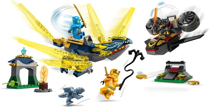 Produktbild LEGO Duell zwischen Nya und Arins Babydrachen (71798, LEGO Ninjago)