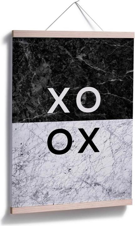 Produktbild Trenddeko Orara Studio - XO Hugs and Kisses (60 x 80 cm)