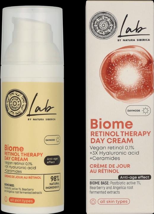 Actual product image Natura Siberica Lab Biome Retinol Therapy Day Face Cream 50ml (50 ml, Day cream)