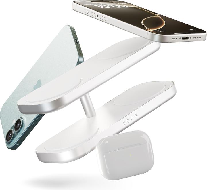 Actual product image Zens Quattro Wireless Charger Pro 4 MagSafe 4x15W (15 W)