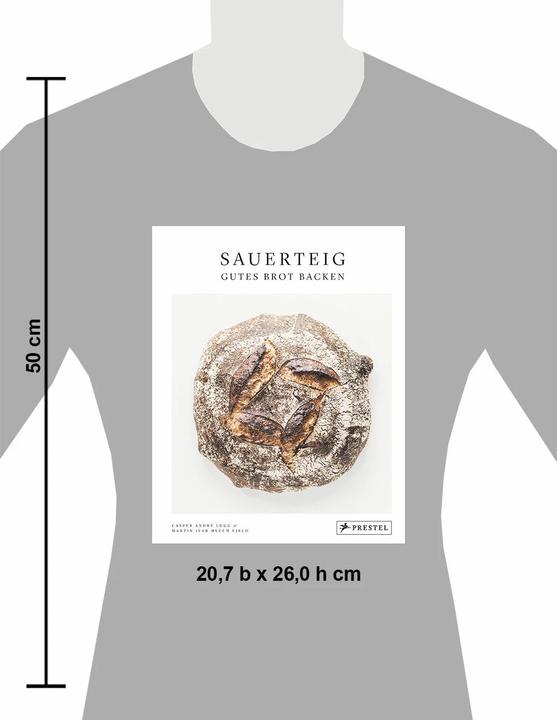 Produktbild Sauerteig. Gutes Brot backen (Deutsch, Casper André Lugg, Martin Ivar Hveem Fjeld, 2021)