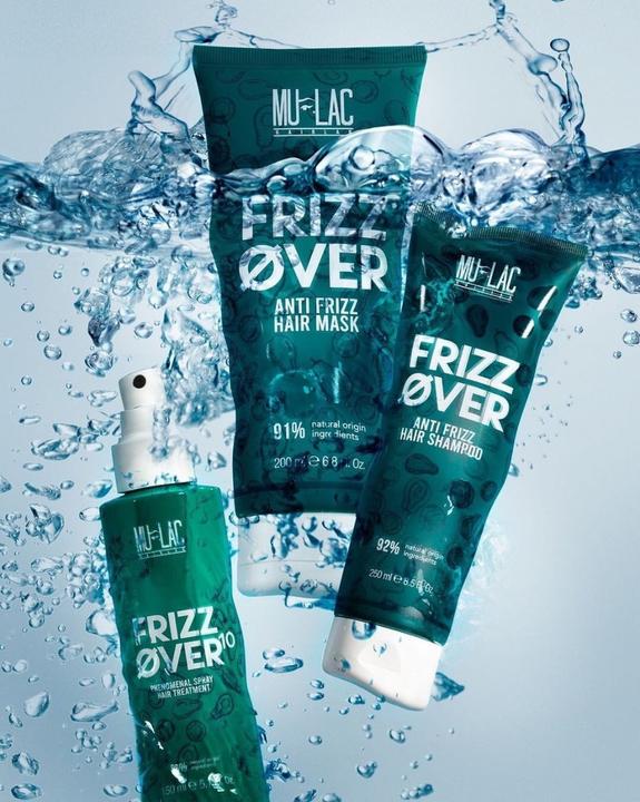 Immagine prodotto Cosmetic Cosmetici Frizz Over Maschera anticrespo per capelli Vegan 200ml (200 ml)