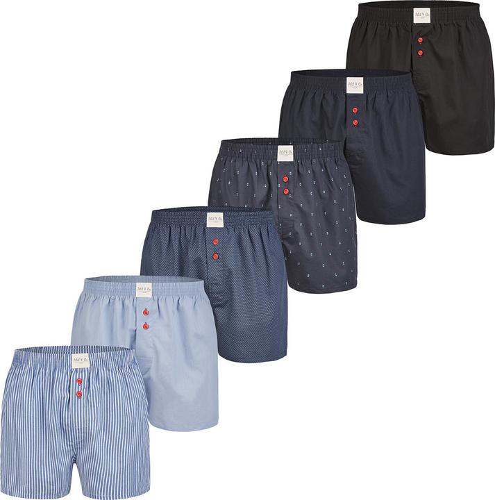 Phil & Co. Berlin Boxer Classic Sets (L, 6er Pack)