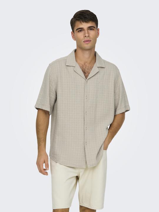 Immagine prodotto Only & Sons Onslatham Rlxss Resort Linen Struc 0257 (S)