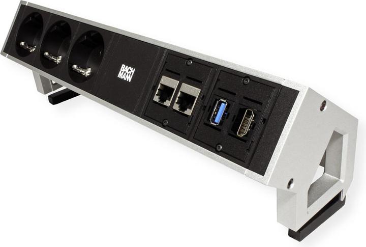 Actual product image Bachmann Desk 2 (7 x, RJ45, USB, CEE 7/7, HDMI, 1.50 m)