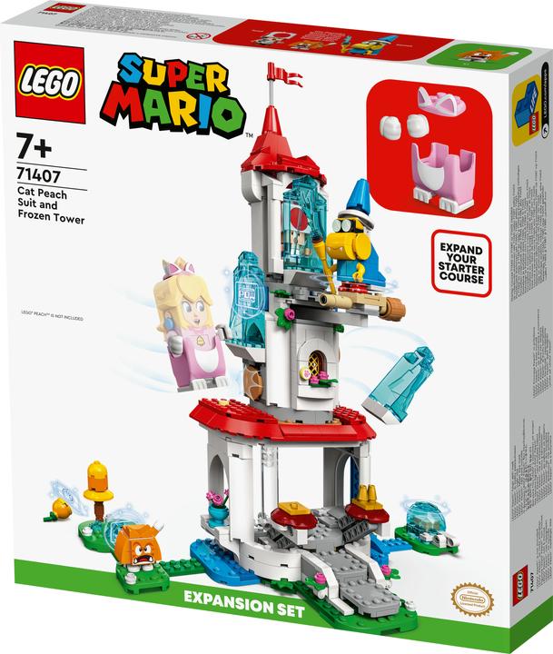 Produktbild LEGO Katzen-Peach-Anzug und Eisturm - Erweiterungsset (71407, LEGO Super Mario)