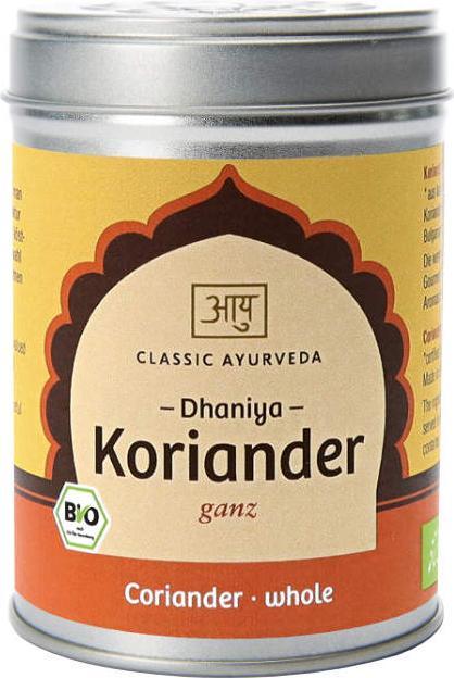 Classic Ayurveda Coriander, whole, organic (50 g)