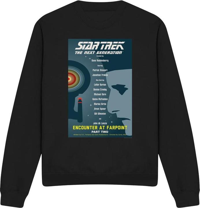 Immagine prodotto The Next Generation Season 1 Episode 2 Felpa Adulto Unisex (XL)