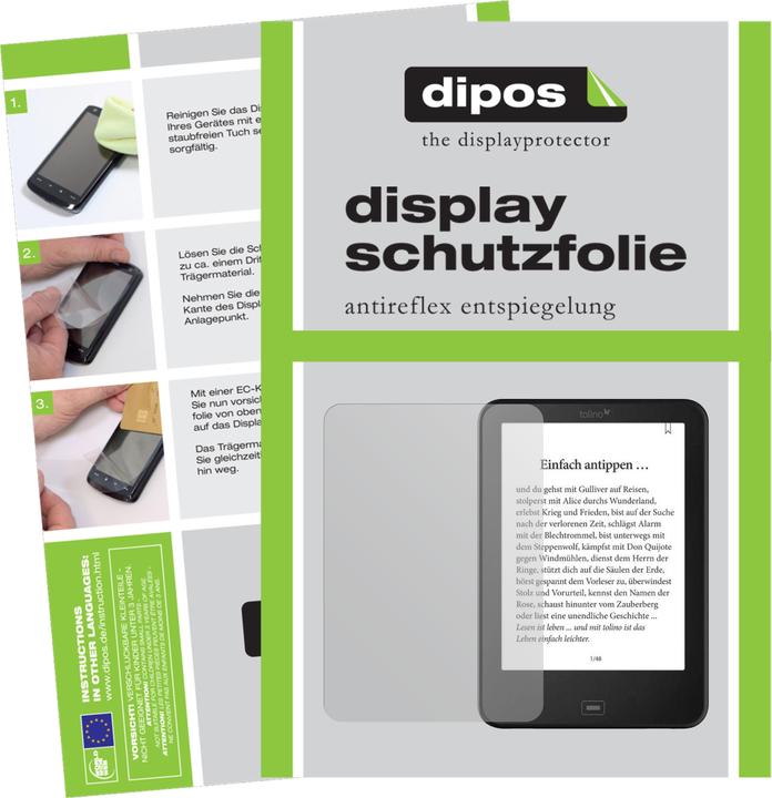 Immagine prodotto Dipos Pellicola Protettiva Antiriflesso (2 Pezzo/i, visione 3 HD)