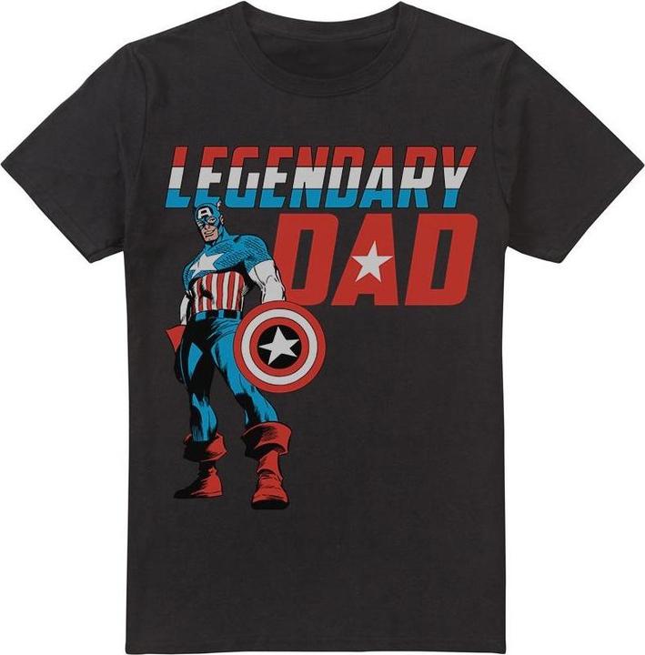 Captain America Legendary Dad TShirt (3XL)