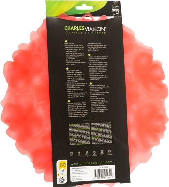 Actual product image Charles Viancin GERANIUM 28 cm Silikon-Deckel Rosa (1 x)