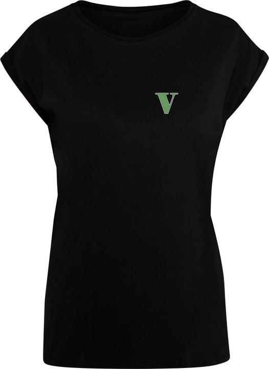 Produktbild Merchcode Ladies Grand Collage Extended Shoulder Tee - 117919 (M)