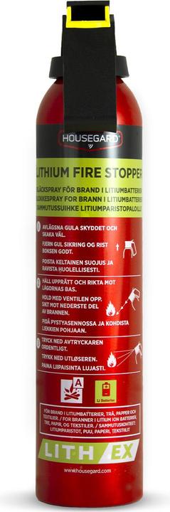 Actual product image Housegard Lith-EX, A, E, Handheld, 450 kg, Aluminium, Household, 12 bar