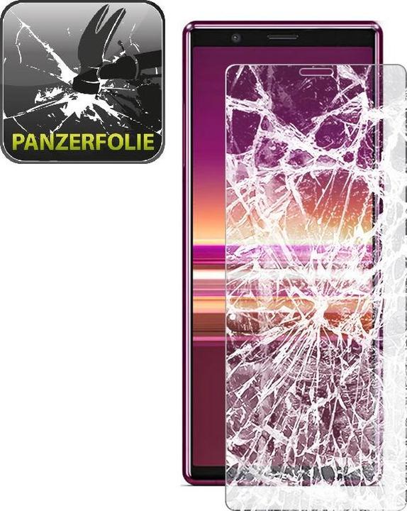 Produktbild Protectorking 4x Panzerfolie Anti-Shock Full Cover HD Klar (4 Stück, Sony Xperia 5)