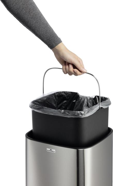 Actual product image Durable NO TOUCH - waste garbage can (21 l)