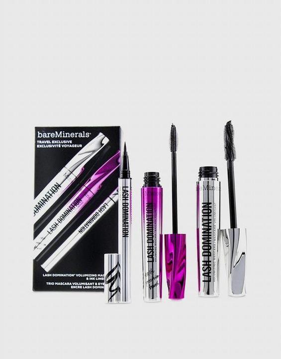 Bare Minerals Bareminerals Travel Exclusive Set mit Lash Domination Volumizing Mascara Intense Black 8.5 Ml, Lash