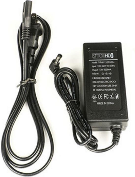 Actual product image SmallHD 12v-2A US power supply