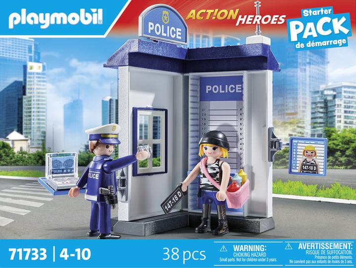 Produktbild Playmobil Polizei Ermittlungszimmer (71733, Playmobil Action Heroes)
