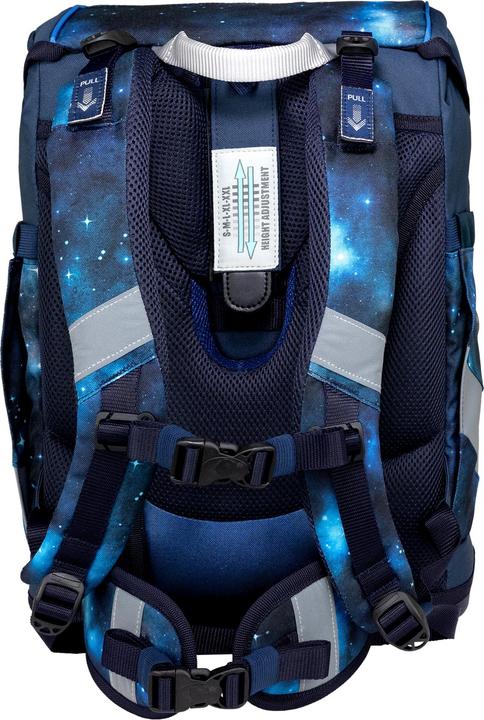 Actual product image Belmil SMARTY Schulrucksack-Set Galaxy Light (20 l)