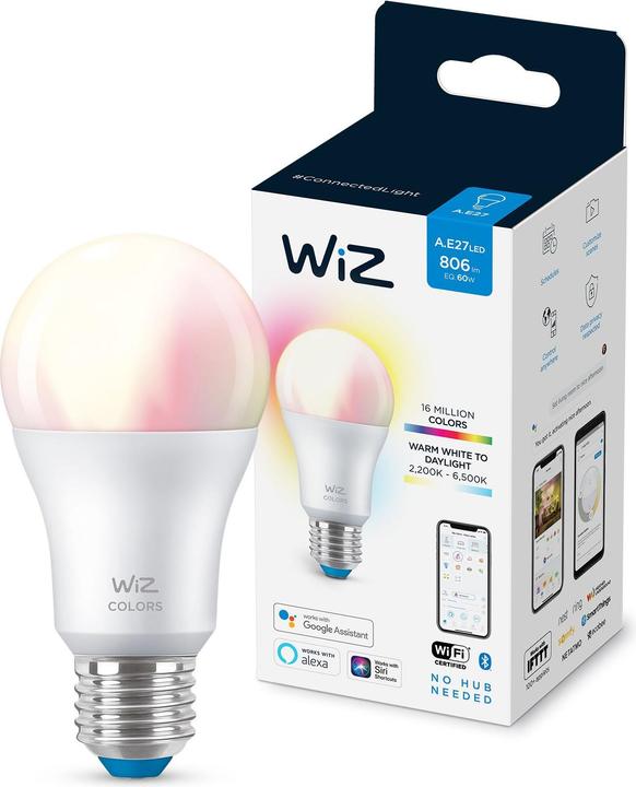 Image du produit WiZ Standard (E27, 60 W, 806 lm, 1 x, F)