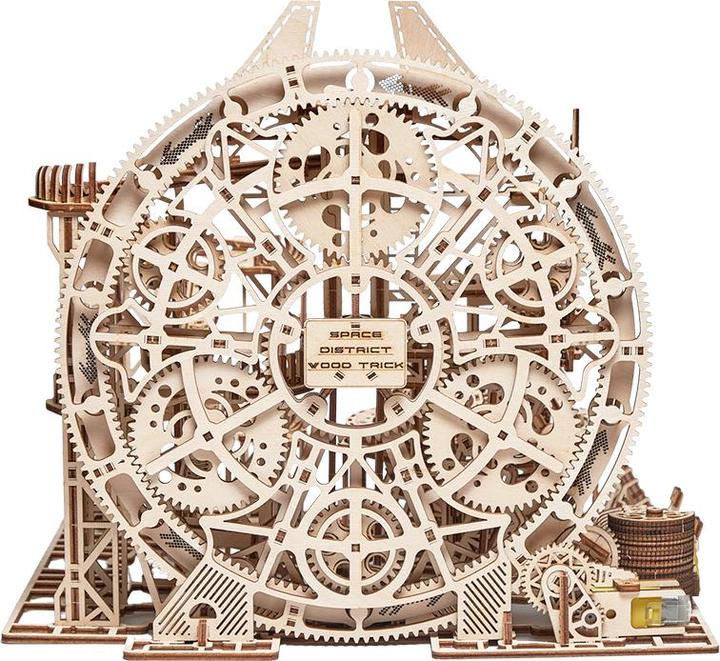 Image du produit Wood Trick Circuit de billes Galaxy - Kit de construction en bois 3D