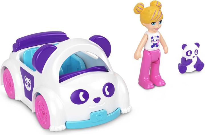 Image du produit Polly Pocket Microcar Panda de Die-Cast