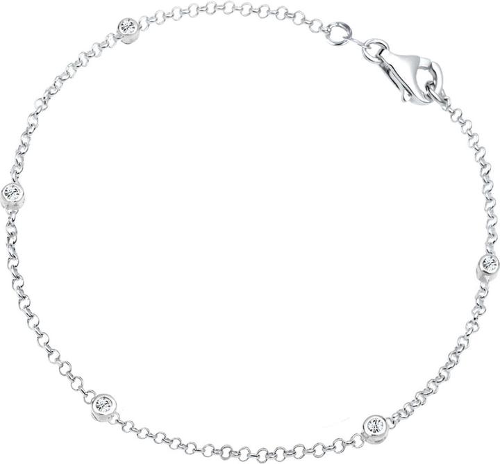 Immagine prodotto Elli Bracciale di cristallo (18 cm, Argento 925, Cristallo di vetro)