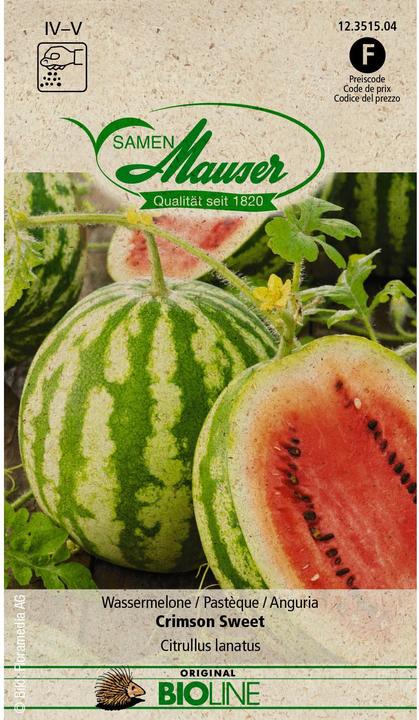 Image du produit Samen Mauser Pastèque Crimson Sweet (Graines de légumes)