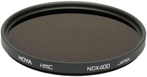 Actual product image Hoya NDx400 neutral density filter (55 mm, Neutral density filter, 55 mm)