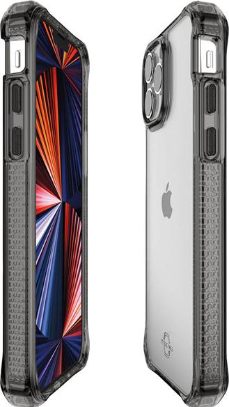 Produktbild Itskins Drop-Protection Cover HYBRID CLEAR black and transparent (Apple iPhone 13 Pro)